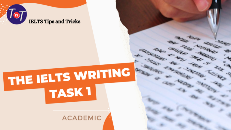 IELTS Writing Task 1 (Academic) Course